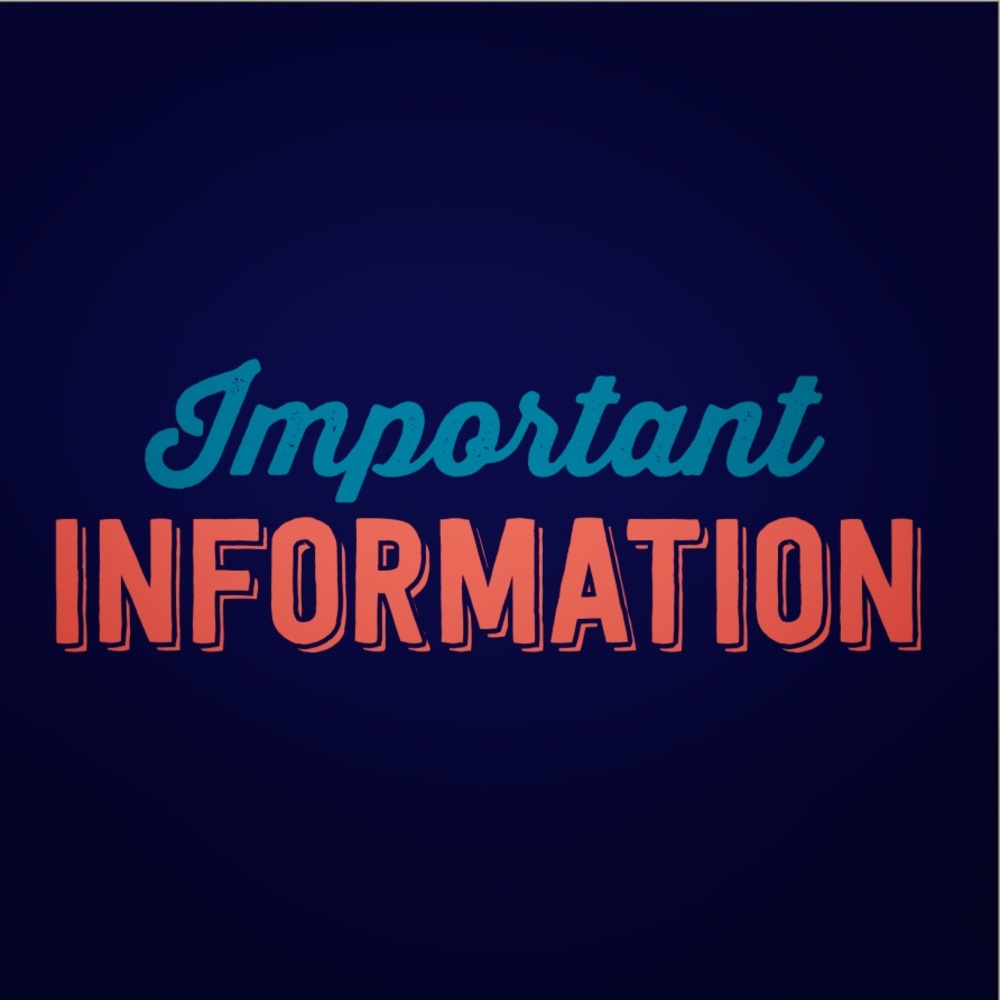 Important Information For Buyers!